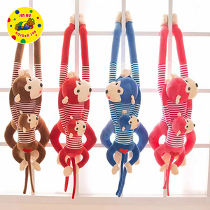 Cute Little Monkey <span class=keywords><strong>peluche</strong></span> bambola scimmia a braccio lungo regali creativi giocattoli di <span class=keywords><strong>peluche</strong></span> - Product Image 1