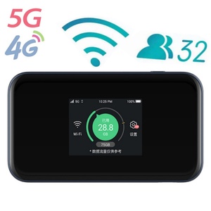 เราเตอร์พกพา 5G Wi-Fi Pro รุ่น ZTE MU500 MU5001 โมบายฮอตสปอต Sub6 Network หน้าจอสัมผัสสีขนาด 2.4 นิ้ว รองรับอุปกรณ์ได้สูงสุด 30 เครื่อง - Product Image 2