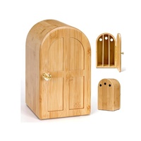 Boîte à téléphone portable haut de gamme pour le temps en famille, prison à téléphone portable en bambou avec trous de charge, peut contenir 6 téléphones, aide les enfants et les adultes à se concentrer