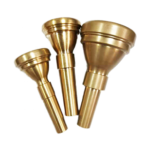 Giá thấp tùy chỉnh nhạc cụ hàng loạt nhỏ Brass chuông miệng tiện PVD thép không gỉ chính xác CNC gia công dịch vụ - Product Image 2