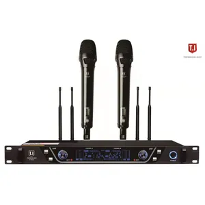 High-end outdoor stage center performance 500 meters wireless karaoke microphone cordless professional wireless microphone