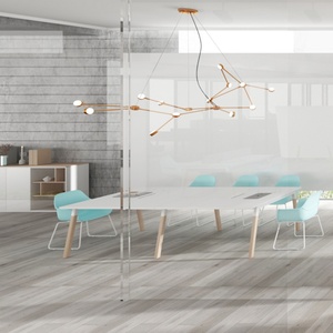 <b>Large</b> Modern Mfc Conference Room Meeting Table <b>Desk</b> Wooden Office Furniture Melamine 8 Person Boardroom Table - Product Image 4