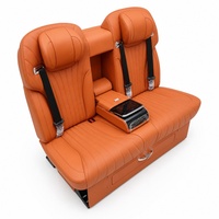 Siège arrière inclinable électrique avec écran tactile, massage, ventilation et repose-jambes chauffant pour MPV et fourgonnette