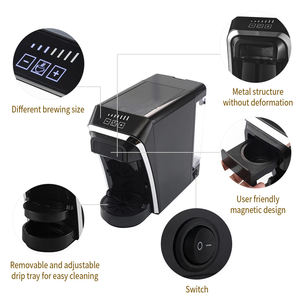 เครื่องชงกาแฟแบบแคปซูลขนาดเล็กเครื่องชงกาแฟอัตโนมัติแบบ20bar พร้อมแคปซูลนม - Product Image 4