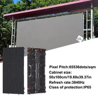 Écran LED matriciel Igracelite pour extérieur, P3.91, 500x1000mm, système de mur vidéo LED à entretien frontal, affichage en cascade