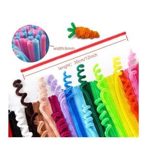 Kit de Manualidades DIY, Limpiapipas de Chenilla de 8mm, Material de Terciopelo, Color Personalizado, Alta Calidad, Proyectos Educativos para Niños, Decorativo - Product Image 6