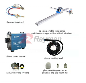 Machine de découpe plasma portable 1530 certifiée CE Chine 2024, machine de soudage laser à fibre économique, découpe plasma 1530 - Product Image 5