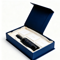 Boîte cadeau personnalisée en carton ondulé blanc de luxe, écologique, magnétique, avec ruban pour l'emballage