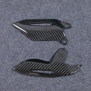 Protector de Talón Trasero 100% Fibra de Carbono Seca 3K para Kawasaki Ninja H2 H2R 2015+ - Piezas Modificadas para Reposapiés de Motocicleta - Product Image 4