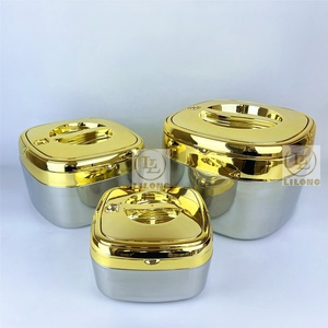 Sang Trọng 2L 5L 10L 3 cái/bộ Thép Không Gỉ Cách Điện Nóng Nồi Thực Phẩm Ấm Soong Container Cho Nhà Dã Ngoại - Product Image 2