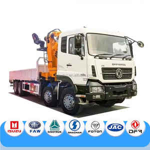 Dongfeng 8 X4 12 14 טון <span class=keywords><strong>16</strong></span> מטען מטען חבלה שטח קשה כבד קיפול הידראולי טלסקופי ציר בום - Product Image 3