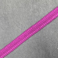 ZSY Accessoires de couture et de loisirs créatifs, Ruban en tissu de 1,5 cm pour décoration de mariage, Galon de dentelle courbe, Dentelle tressée centipède