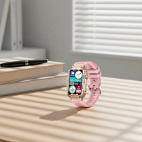 Nuevo Reloj Inteligente Android para Exteriores KR88, Monitor de Actividad Física con Pantalla Rectangular, Monitor Deportivo, Responde Llamadas, para Hombres y Mujeres
