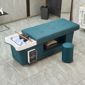 Vente directe Thai Salon Massage Table Tête Spa Lit Équipement pour Cheveux Spa Shampooing pour Salon et Hôtel - Product Image 6