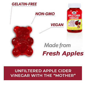 صمغات نسائية خاصة تساعد على الهضم صمغات عضوية من خل التفاح للسيطرة على الدهون وفقدان الوزن صمغات للتخسيس - Product Image 4