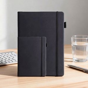 Customizable School PU Leather <b>Note</b> <b>Book</b> Diary Custom A4 A5 A6 Size Hardcover Notebook Printing for Student - Product Image 1