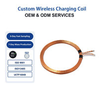 Montre connectée R8, bobine de charge sans fil à inductance variable, charge rapide personnalisée pour appareils portables