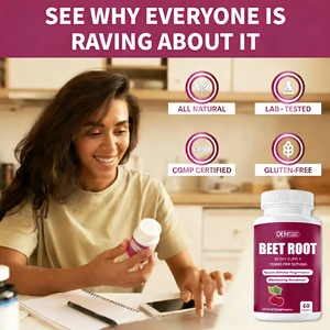 ओडम/ओम थोक शुद्ध बेट जड़ निकालने हर्बल सप्लीमेंट कैप्सूल वयस्कों के लिए जस्ता विटामिन पूरक - Product Image 4