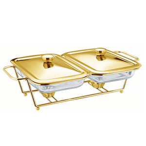 1.3L/1.5L Hotel <span class=keywords><strong>Restaurante</strong></span> Buffet Comida Servicio Cálido Plato de frotamiento - Product Image 1