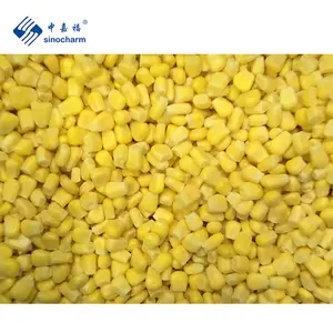 Sino charm HACCP Bio-Gemüse Neue Ernte Süße über 12 Grad IQF Frozen Sweet Corn Kernels