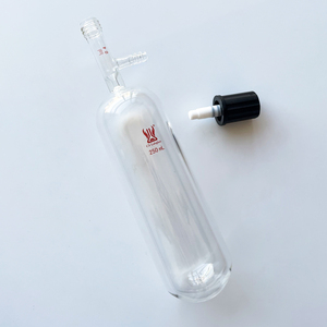 Fiaschetta Schlenk in Vetro Borosilicato a Parete Spessa 0-4mm/0-8mm, Tubo di Stoccaggio <span class=keywords><strong>con</strong></span> Valvola per Alto Vuoto, Fiaschette per Attrezzature da Laboratorio - Product Image 4