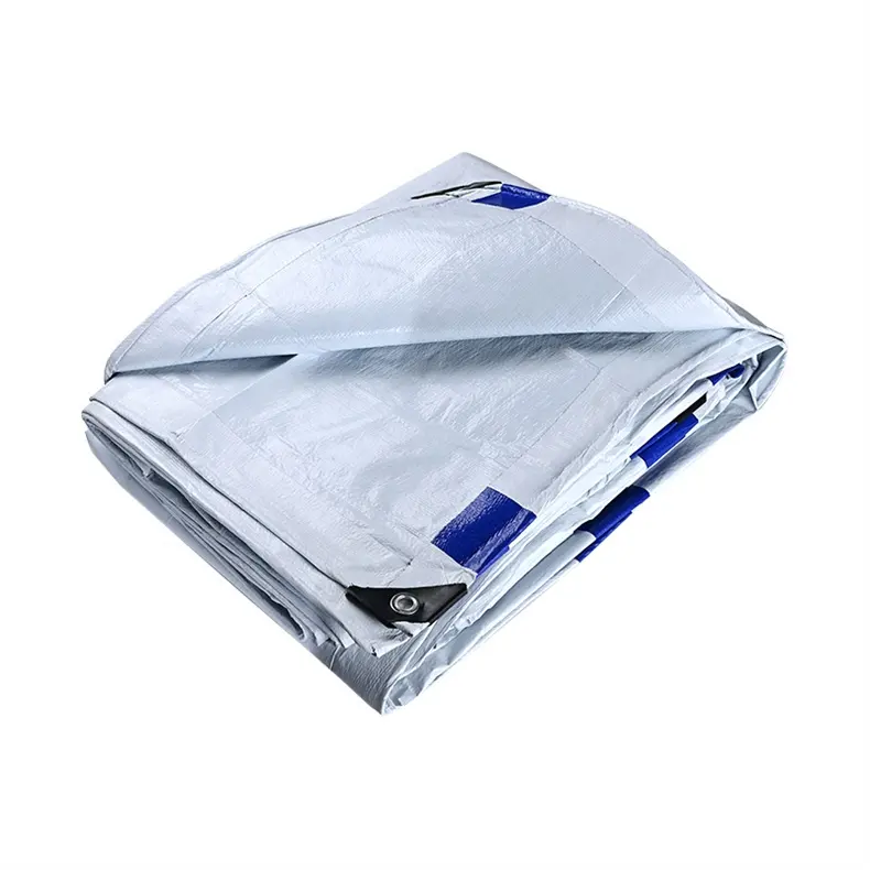 Saman Tarp kapak çadır kumaş 14X14 Mesh 180Gsm PE branda rulo