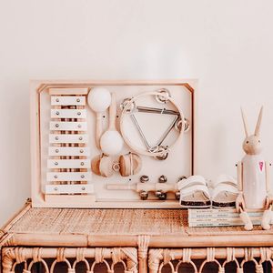 ชุดเครื่องดนตรีออร์ฟแบบเคาะ 6 ชิ้น กล่องของขวัญเครื่องดนตรี ชุดเครื่องดนตรีเคาะจังหวะสำหรับการศึกษาด้านดนตรี - Product Image 3