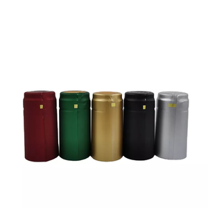 Cápsulas Termoencogibles de PVC Doradas de 32 mm al por Mayor para Botellas de Licor y Aceite de Oliva de 30*60 mm - Product Image 6