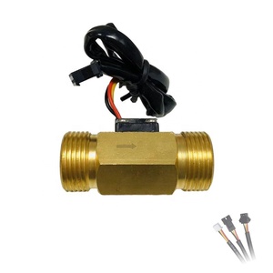 G1 DN20 orizzontale verticale sensore di flusso dell'acqua 1/4 1/<span class=keywords><strong>2</strong></span> <span class=keywords><strong>3</strong></span>/4 interruttore magnetico in ottone sensore per pompa di calore OEM supportato - Product Image 4