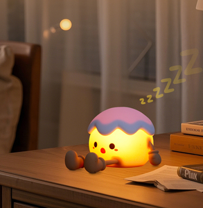 Flexible Rechargeable Touch <b>Light</b> Silicone Pat <b>Light</b> Silicone Tap Color Changing Animal Led <b>Night</b> <b>Light</b> - Product Image 4
