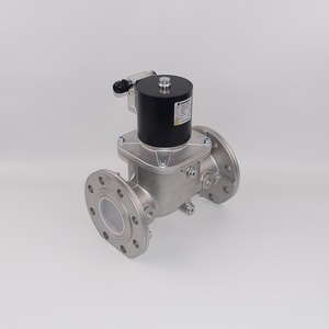 Vanne solénoïde VMR8-2 DN80 à ouverture et fermeture rapides pour gaz, 200 mA, fabrication italienne, pour vannes de régulation - Product Image 2