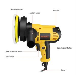 Electric Automatic Metal Car Polisher Sander with Bearing & Gearbox - Product Image 6