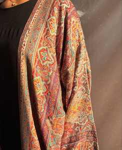 Abaya Bohème Élégante Miyake à Motif Paisley, Robe Cardigan en Chiffon de Haute Qualité, Grande Taille, Plissée, Style Dubaï, pour Femme - Product Image 5