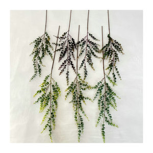 Longue branche rétro arrangement de fleurs décoration de la maison table à manger arrangement de fleurs simulation décoration plantes vertes - Product Image 5