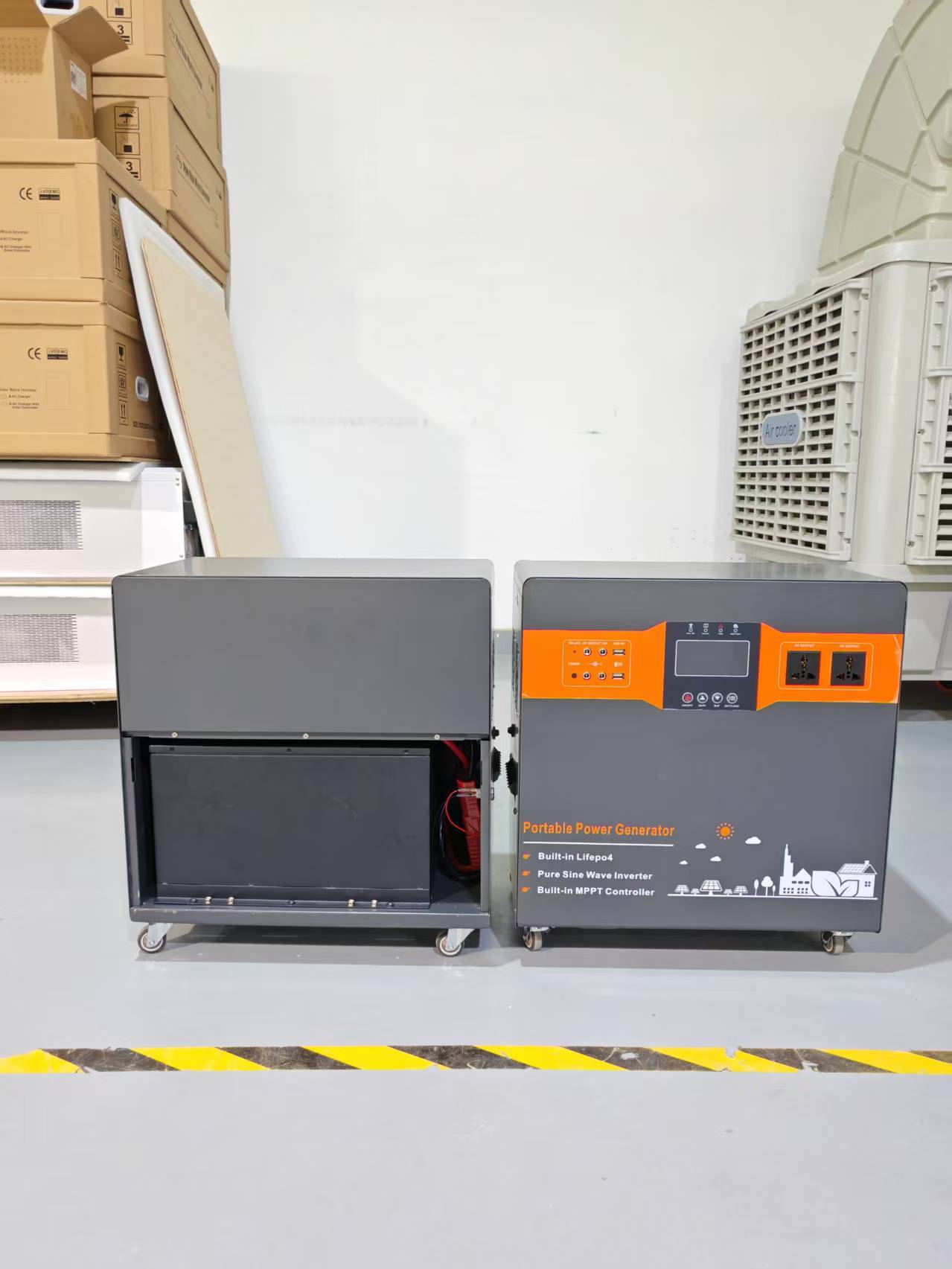 FENAYSOLAR FSG-5KW Solar Panel 5000W 48V 51.2V 100Ah LiFePO4 Battery Portable Generator Pure Sine Wave Inverter MPPT Controller · image 2