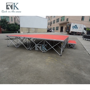 เวทีอลูมิเนียมอัลลอยคุณภาพสูงแบบพับได้สำหรับงานกลางแจ้งและคอนเสิร์ต - Product Image 6