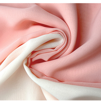 Rideau en tissu mousseline de soie 100D 1800T pour femmes, tissu de mariage, doublure en mousseline de soie, tissu pour robe, peau lisse, teinture écologique