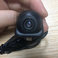 Caméra de recul universelle pour voiture, petite caméra de recul étanche en forme de chapeau de paille