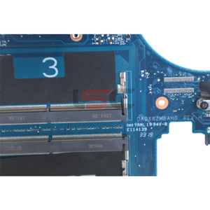 Placa Base para <span class=keywords><strong>HP</strong></span> <span class=keywords><strong>Zbook</strong></span> <span class=keywords><strong>15</strong></span> <span class=keywords><strong>G5</strong></span>, I5-8300H I7-8850H P1000 DA0XW2MBAH0 DA0XW2MBAG0 L79163-601 L28693-601 - Product Image 6