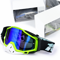 Lunettes de motocross personnalisées OEM, lunettes de moto tout-terrain, lunettes de moto anti-vent, lunettes de sécurité pour la conduite à moto