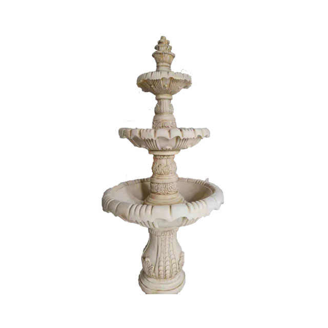 Decorative Large Outdoor Silicon Stone Garden Water Fountains Cement Sculpture Concrete