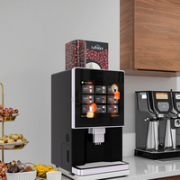 Distributeur automatique de café entièrement automatique avec écran tactile de 17 "Options de paiement multiples Capacité de 150 tasses Surveillance à distance