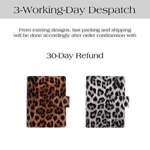 Agenda Planificadora Hongbo, Superventas, de <span class=keywords><strong>2</strong></span> Colores, con Anillas Negras, Tamaño <span class=keywords><strong>A6</strong></span>, en Cuero Repujado con Diseño de León, con Inserciones Sueltas Personalizables - Product Image 3