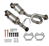 Convertisseur catalytique OEM ODM compatible avec Jeep Wrangler, montage direct, Euro IV 641511 641512