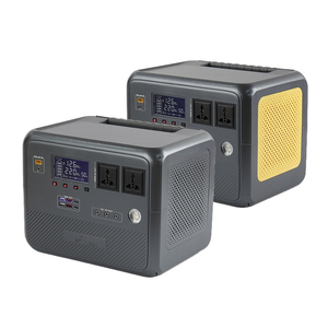 1500W sạc nhanh LiFePO4 di động ngoài trời ngân hàng điện nhà năng lượng mặt trời Máy phát điện khẩn cấp lưu trữ năng lượng tinh khiết Sine Wave - Product Image 1