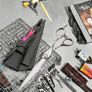 FIRELION 7.5 Inch Professional Pet Grooming Tools 440C Stainless Steel Japanese <b>Dog</b> Scissors - Product Image 3