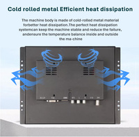 Pantalla táctil óptica capacitiva de 10 puntos integrada Industrial de 15 pulgadas Panel TFT Pc Ops Panel industrial a prueba de agua Pc