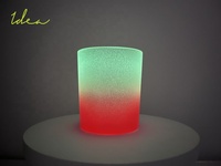 Bocaux à bougies OEM, impression sérigraphique personnalisée, bocaux en verre transparent pour la fabrication de bougies
