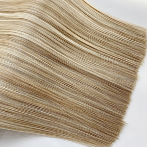 Trama di capelli vergini a mano di lunga durata riutilizzabile e universale senza dipanarsi con sfumature per ogni occasione - Product Image 6