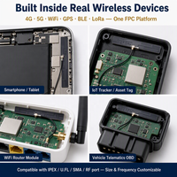 Antena Interna PCB FPC Flexible Personalizada, Antena para Módulo IoT 4G LTE 5G WiFi 2.4G 5.8G GPS BLE ZigBee LoRa, Fabricante de Antenas